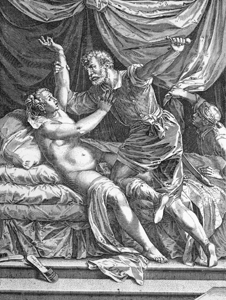 The rape of lucretia