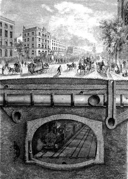 On and under the ground