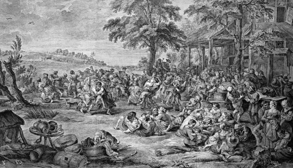 Flemish country parish fair