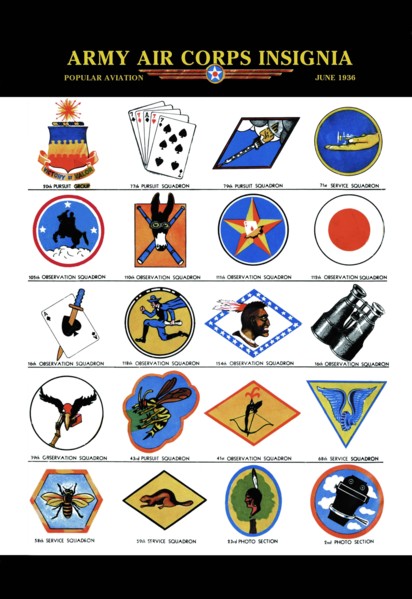 Army Air Corps Insignia 1936