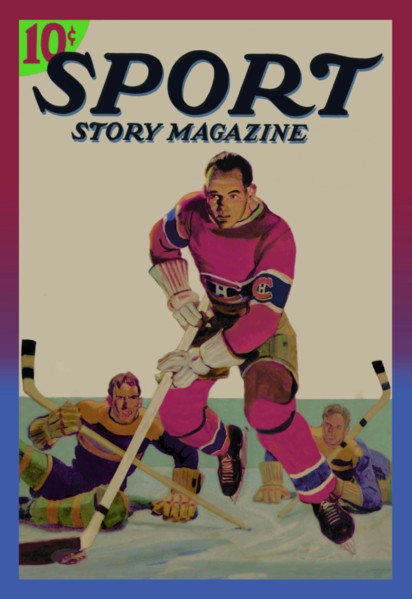 Montreal Canadian Skates through Fallen Defenders 1938