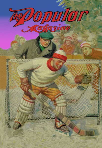 Goalie Making Glove Save 1922
