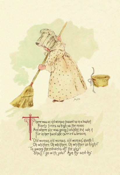 There Was an Old Woman Tossed Up in a Basket 1890