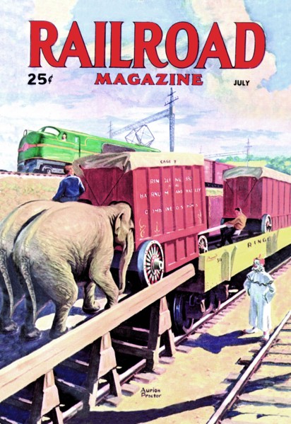 Railroad Magazine: The Circus on the Tracks, 1946 1946