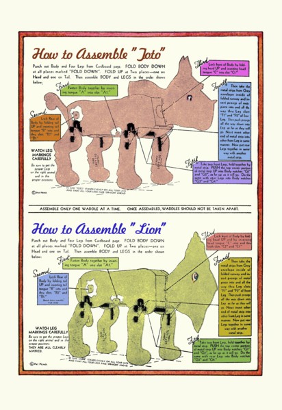 How to Assemble Toto 1934