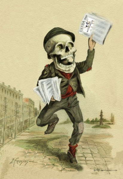 Death Brings the News 1901