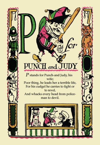 P for Punch and Judy 1945