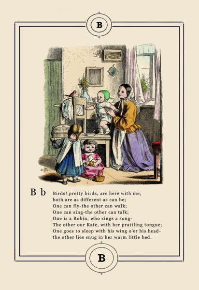 Little Lily's Alphabet: Birds! 1880