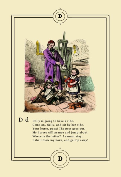 Little Lily's Alphabet: Dolly 1880