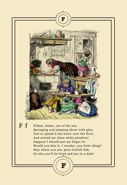 Little Lily's Alphabet: Fishes 1880