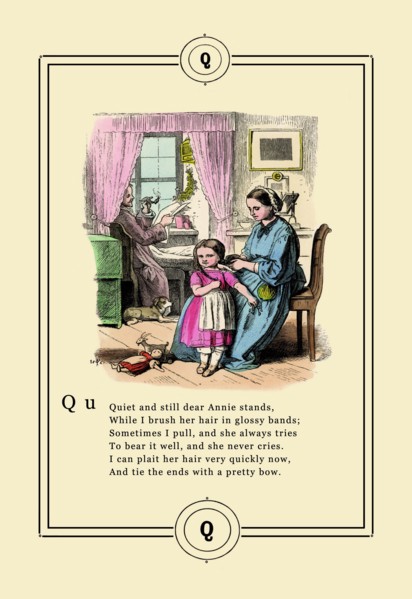 Little Lily's Alphabet: Quiet and Still 1880