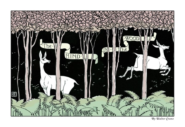 Hind in the Wood 1900