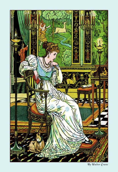 Hind in the Wood - In Thought 1900