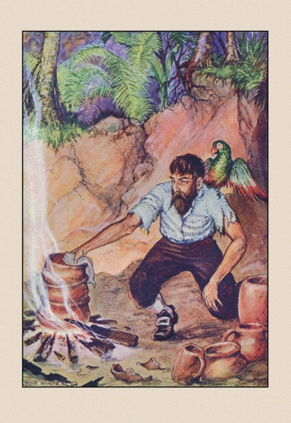 Robinson Crusoe: I Wanted No Sort of Earthenware 1914