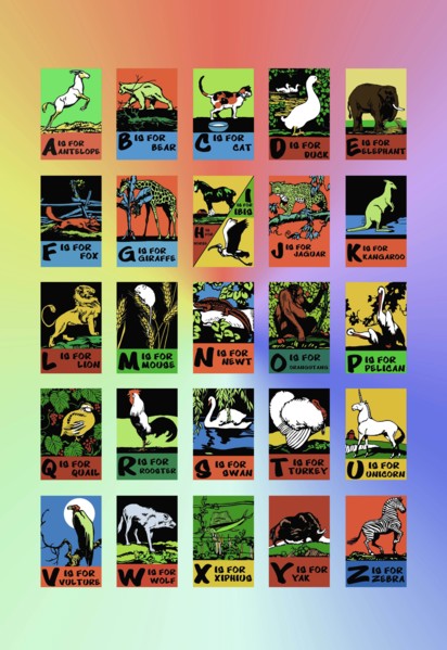 Animal Alphabet 1923
