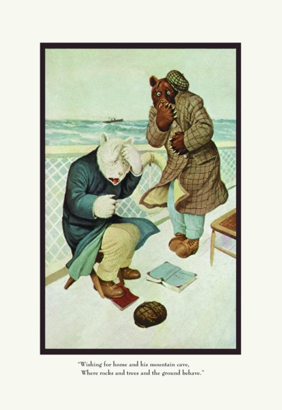 Teddy Roosevelt's Bears: Teddy B and Teddy G Are Seasick 1908