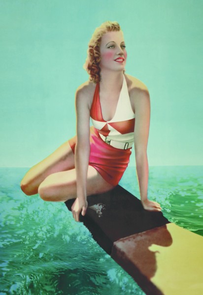 Kathy at the Pool