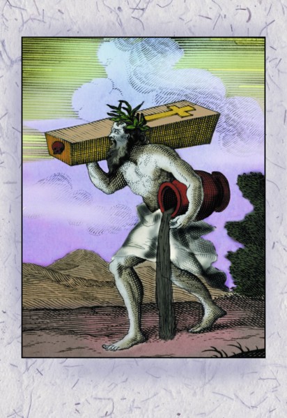 God with Coffin and Urn 1764