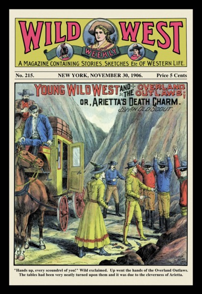 Wild West Weekly: Young Wild West and the Overland Outlaws 1906