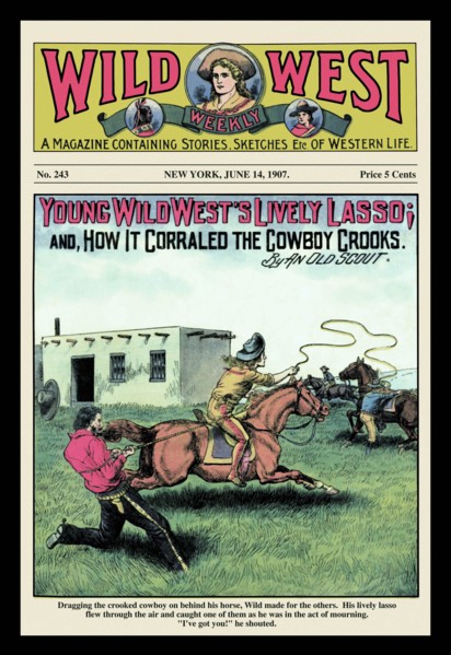 Wild West Weekly: Young Wild West's Lively Lasso 1907