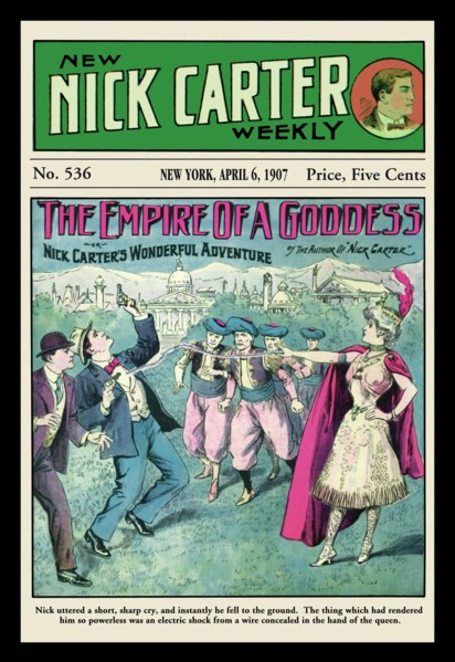 Nick Carter: The Empire of a Goddess 1907