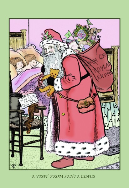 Visit from Santa Claus