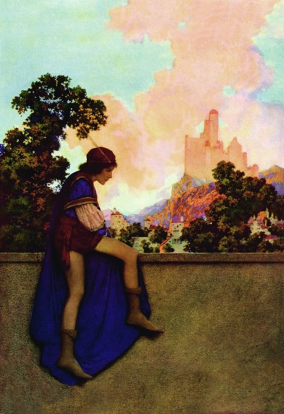 Knave Watching Violetta Depart 1925
