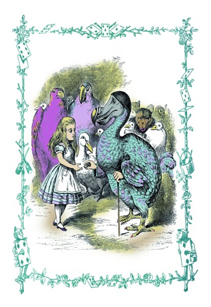 Alice in Wonderland: Dodo Gives Alice a Thimble