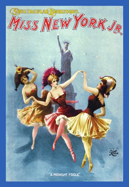 Miss New York Jr. Burlesque 1897