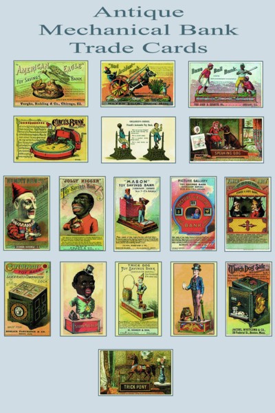 Mechanical Bank Trade Cards 2005