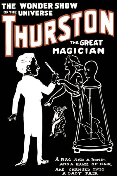 Lady Fair: Thurston the great magician the wonder show of the universe 1925