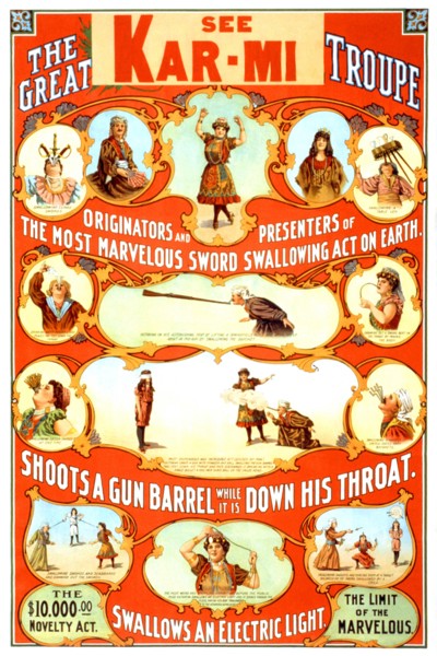 Kar-Mi and The great Victorina Troupe originators