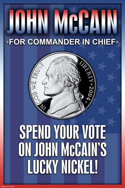 McCain's Lucky Nickel 2008