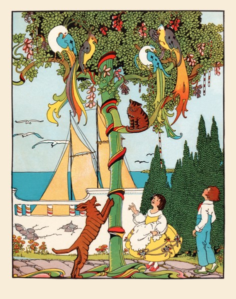 Stand-Off in the Tree 1925