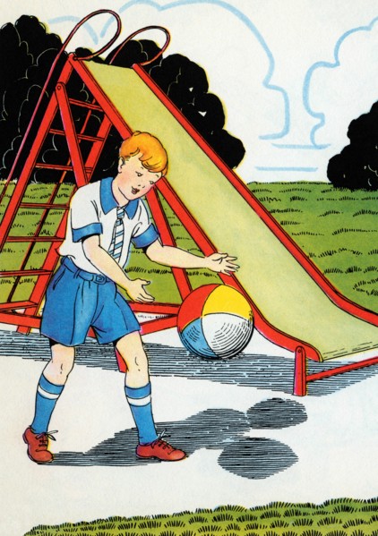 Ball Play in the Playground 1938
