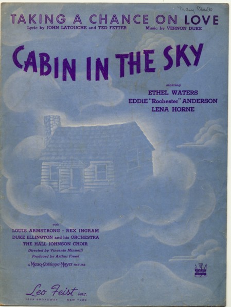 Taking a Chance on love from cabin in the Sky