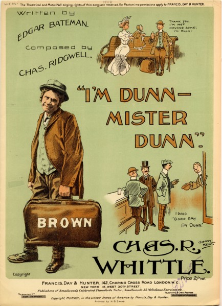I'm Dunn - Mr. Dunn