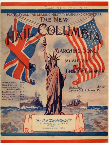 The New Hail Columbia Marching Song