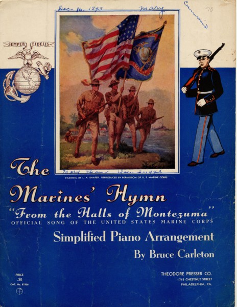 The Marine's Hymn