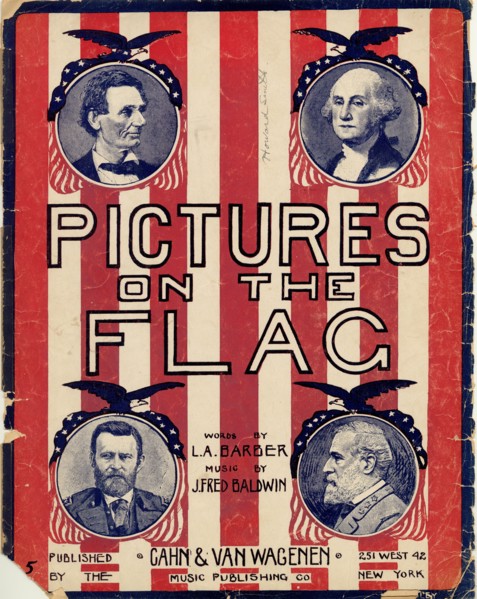 Pictures on the Flag