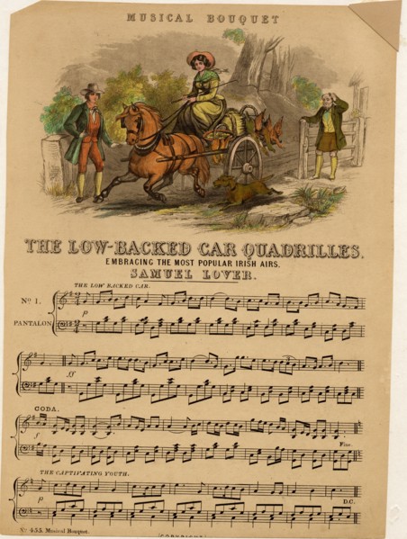 The Low Backed Car Quadrilles Embracing the Most Popular Irish Quadrilles