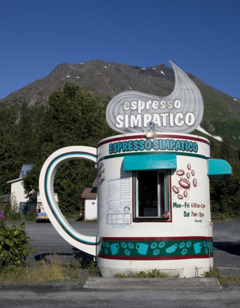Espresso Simpatico Coffee Shop, Seward, Alaska 2006