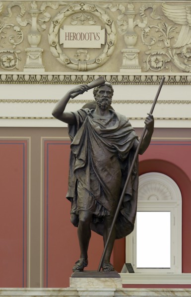 Bronze Sculpture of Herodotus 2010