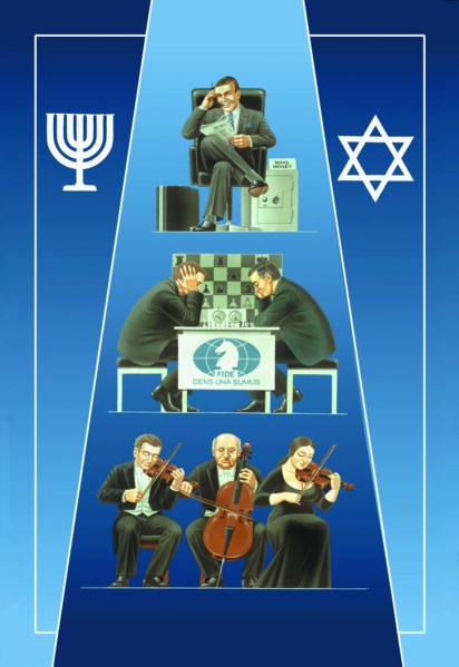 1 Jew (Banker) 2 Jews (Chess) 3 Jews (Orchestra)