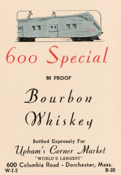 600 Special Bourbon Whiskey