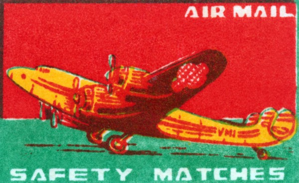 Air Mail Safety Matches