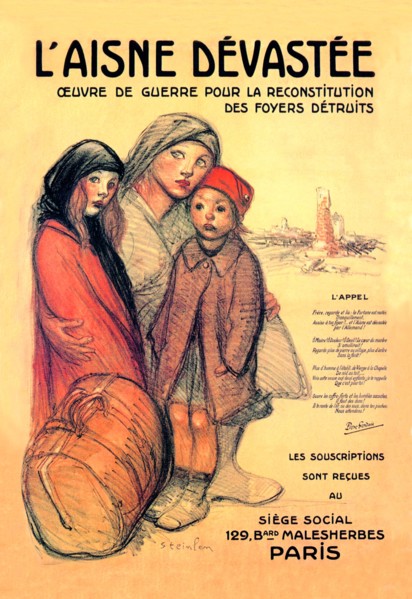 Aisne Devastee 1918