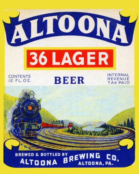 Altoona 36 Lager Beer