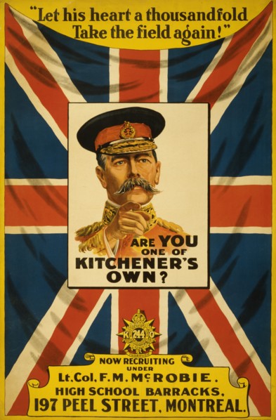 Are you one of Kitchener's own?  1917