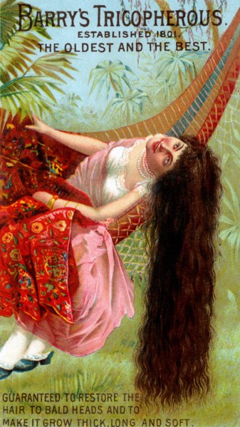 Barry's Tricopherous - Long Hair 1890